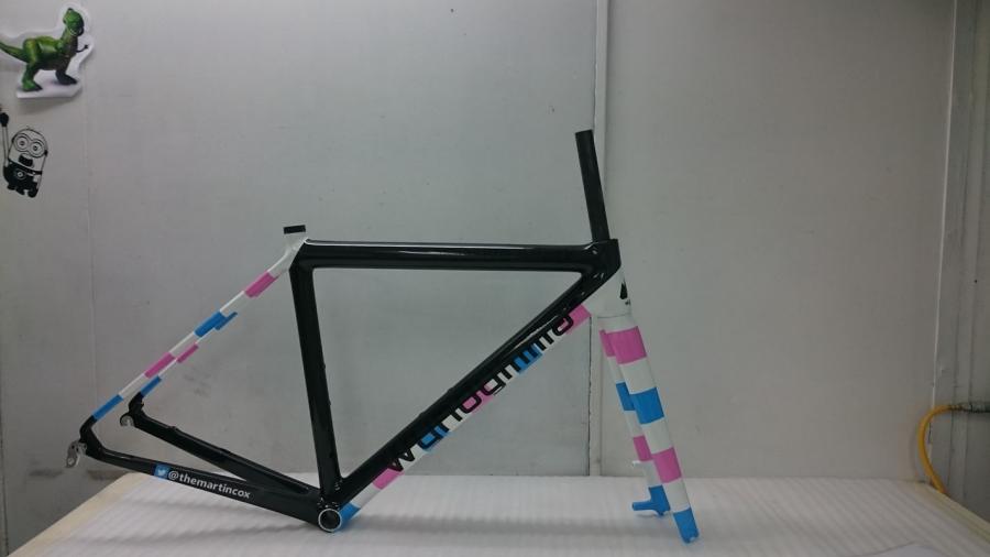 Painting a clearance bike frame